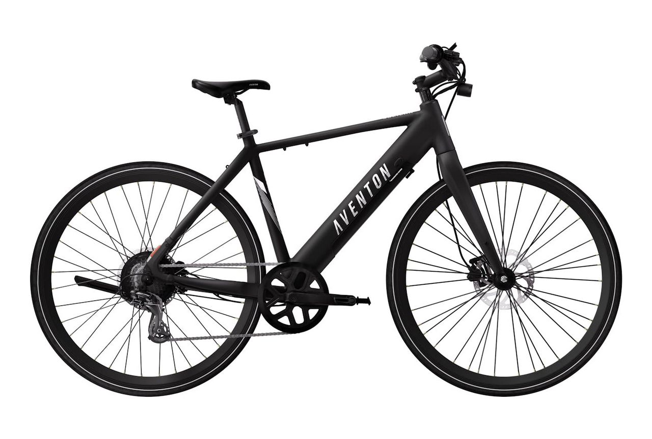 Aventon Soltera 2.5 Matte Midnight Black Small Electric Bicycle