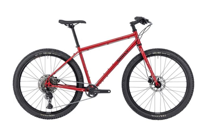 Surly Bridge Club Bike - 27.5", Steel, Lingering Cranberry, Large