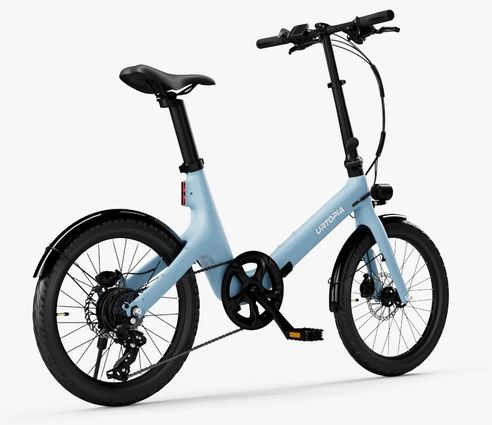Urtopia Fold ST, Blue,  Electric Bicycle