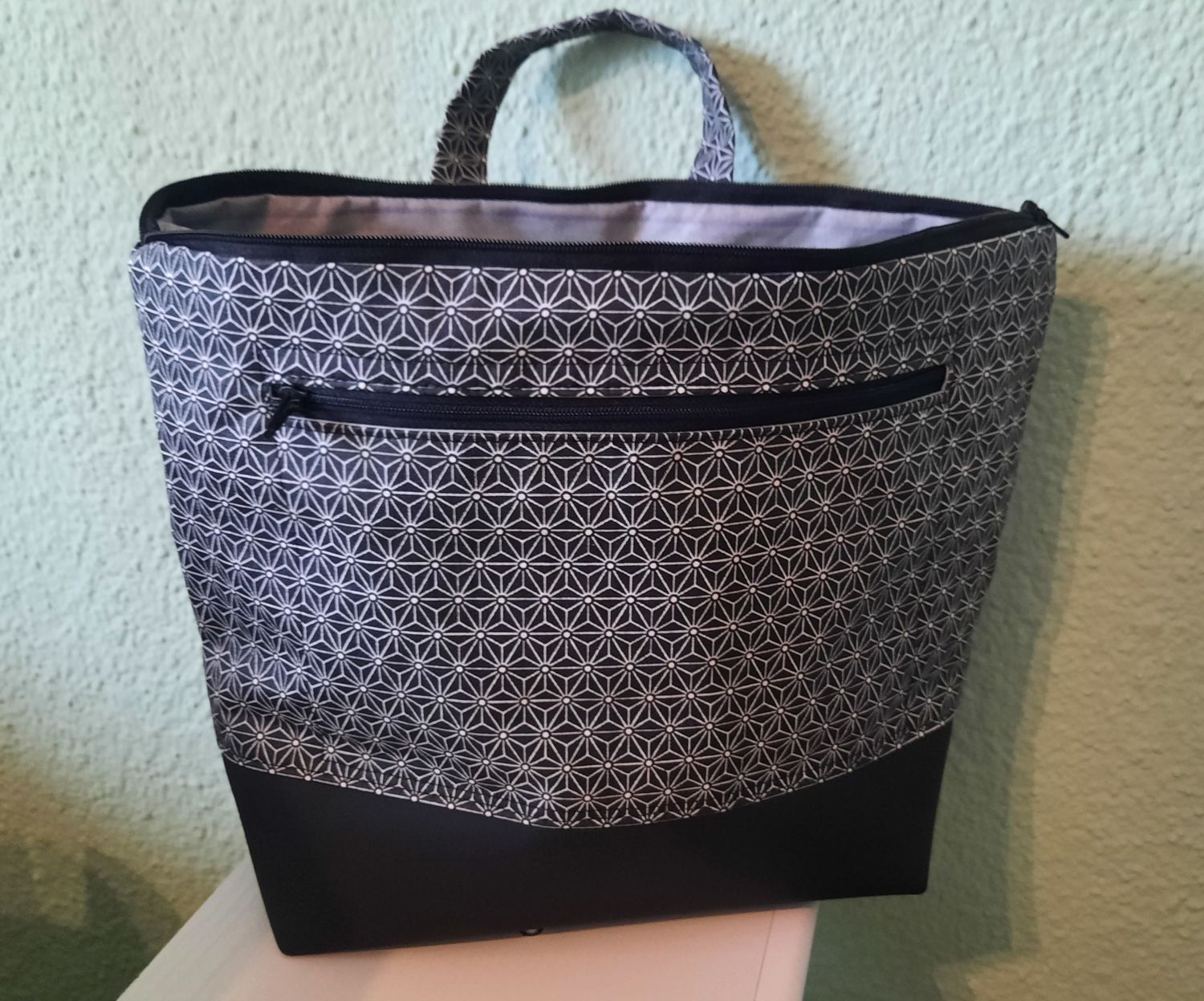 Necessaire gross mit Lasche