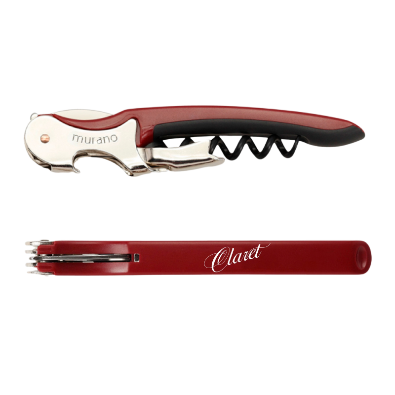 Claret Corkscrew Bottle Opener