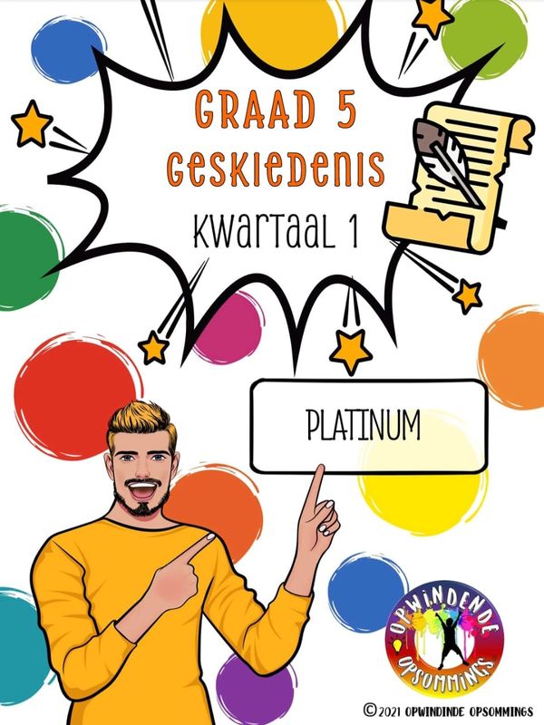 Graad 5 SW Geskiedenis - Platinum
