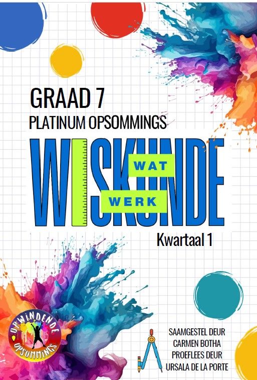 Graad 7 Wiskunde Wat Werk
