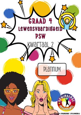 Graad 4 PSW/LV - Platinum - Kw 2