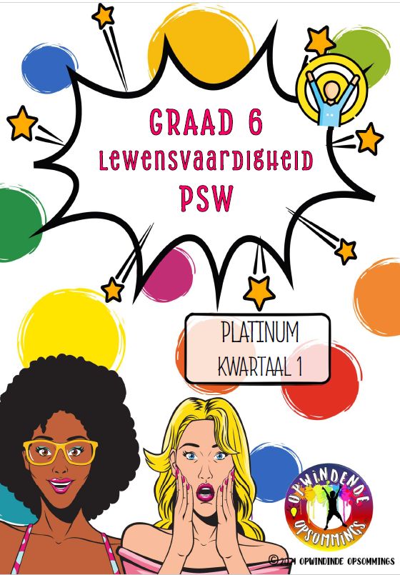 Graad 6 PSW LV Kw 1 - Platinum