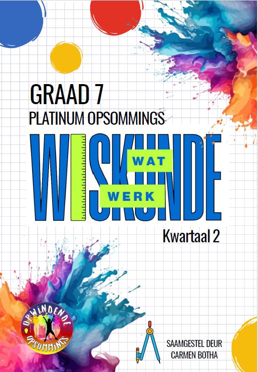 Wiskunde Wat Werk Gr 7 - Kwartaal 2