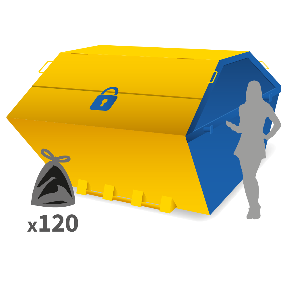 12 YARD ENCLOSED SKIP HIRE