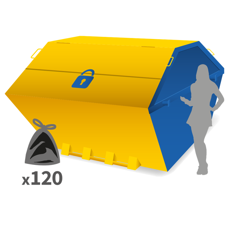 12 YARD ENCLOSED SKIP HIRE