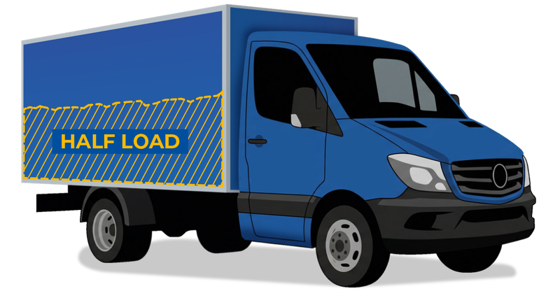 HALF LOAD MAN & VAN WASTE COLLECTION SERVICE