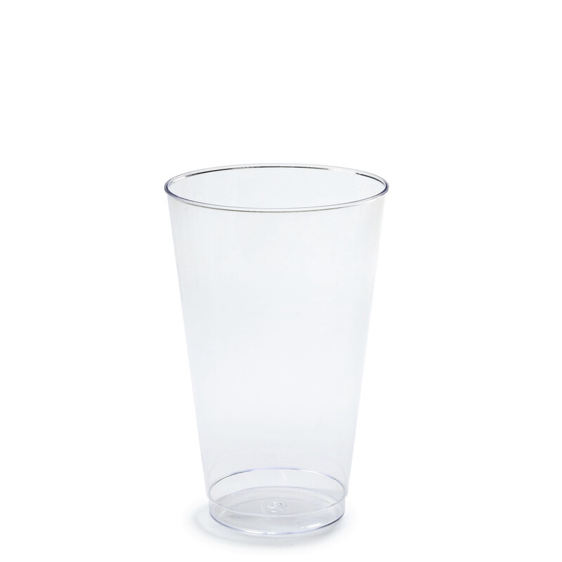 14 oz Clear Plastic Tumblers - 400 pcs -
