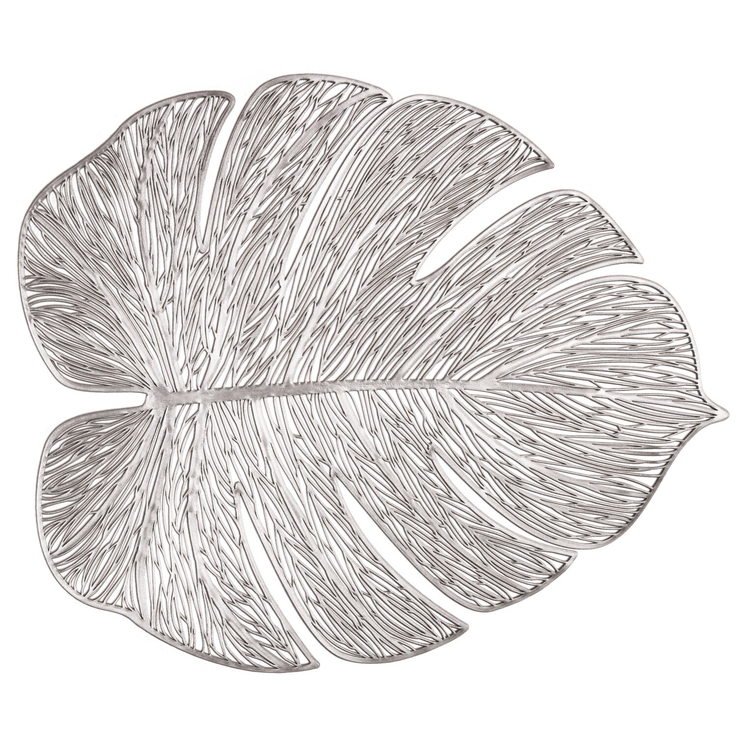 Garden Design - Silver Pressed Vinyl Placemat