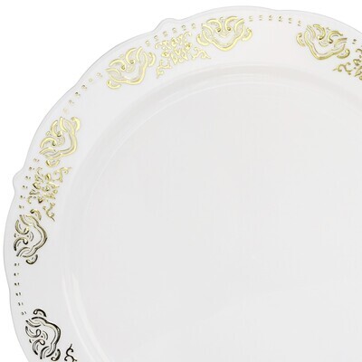 PORTOFINO COLLECTION - WHITE &amp; GOLD -