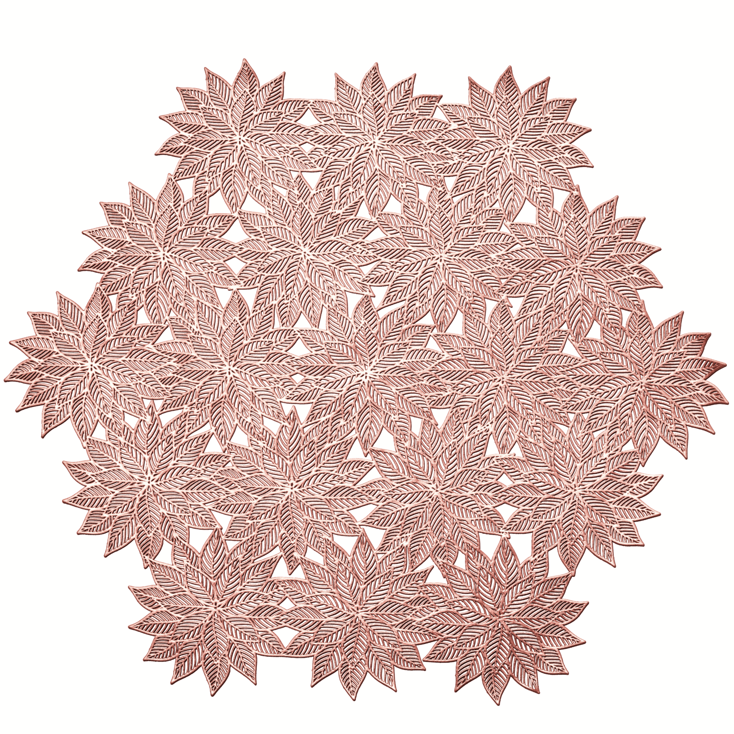 Fall Design - Rose Gold Pressed Vinyl Placemat