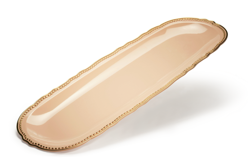 17.5&quot; x 6.5&quot; Rectangular Tray, - 1 Piece Sample -