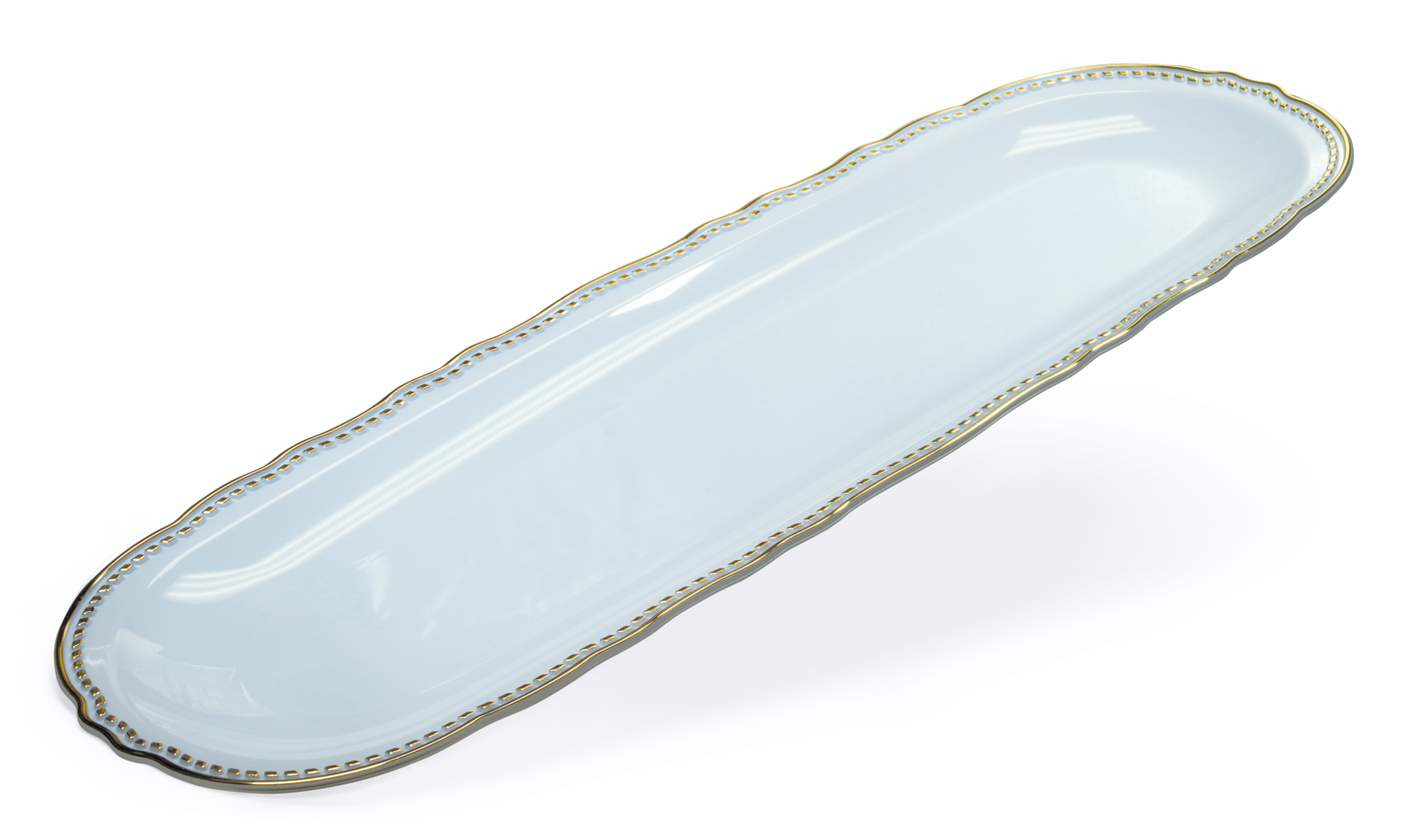 17.5&quot; x 6.5&quot; Rectangular Tray - 20 pcs -