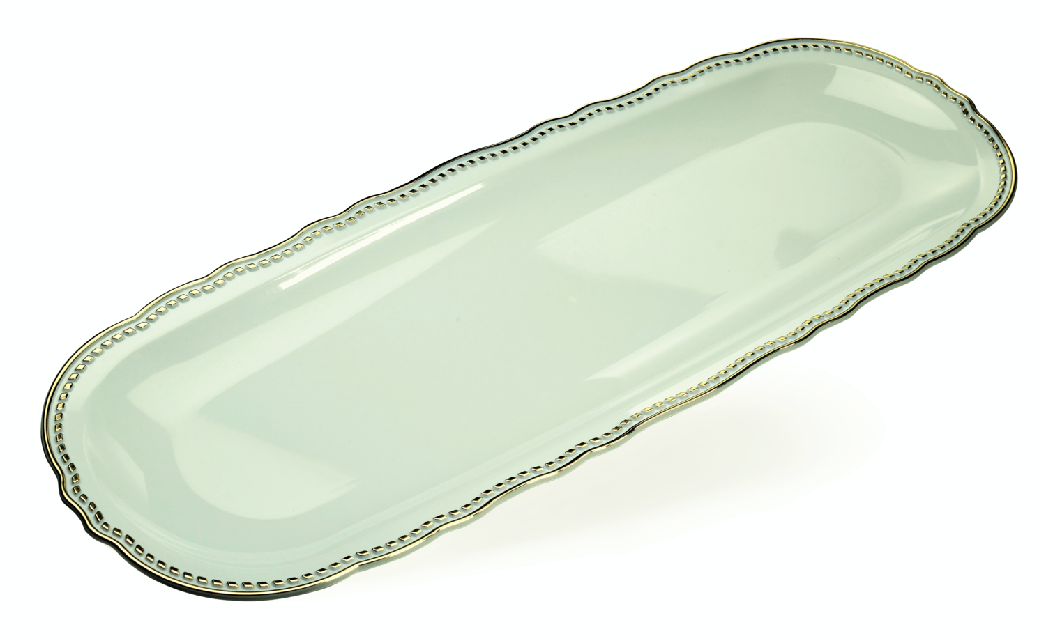 17.5&quot; x 6.5&quot; Rectangular Tray - 1 Piece Sample -