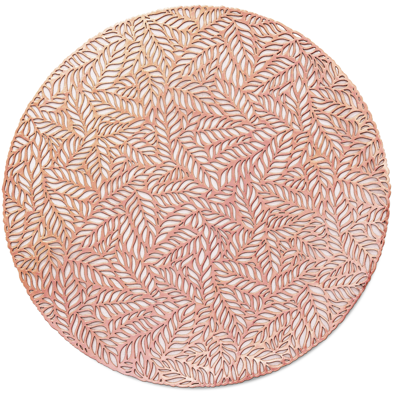 Aspen Design - Rose Gold Pressed Vinyl Placemat