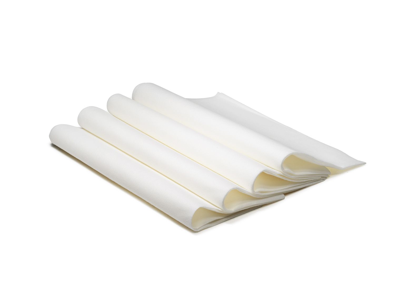 Napkin Linen Like Paper - White x 960pcs (24 x 40pcs)