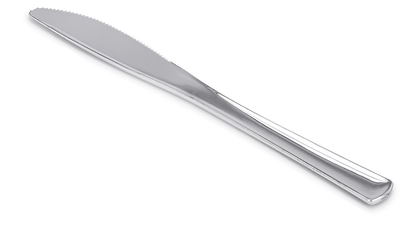 Plastic Silver Knife