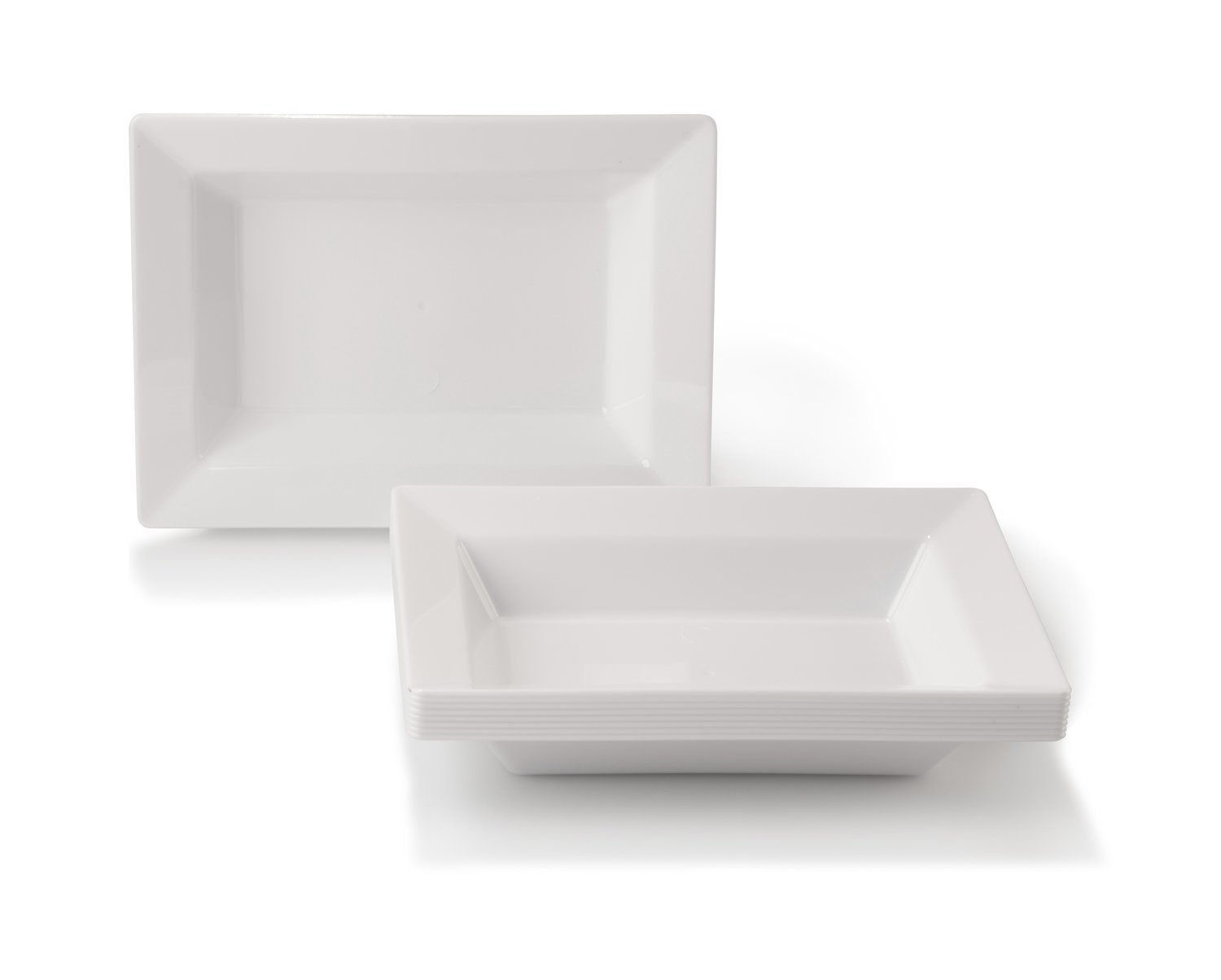 8.5 oz - Rectangular Bowl, - 1 PIECE SAMPLE -