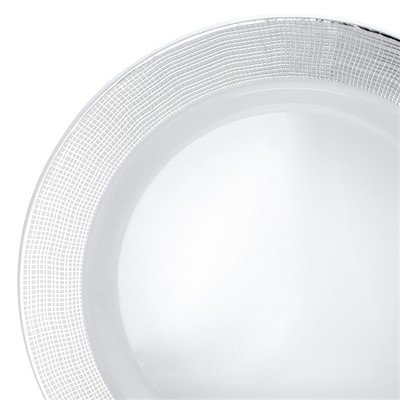 LINEN COLLECTION - WHITE &amp; SILVER -