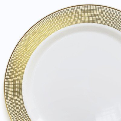LINEN COLLECTION - WHITE &amp; GOLD -