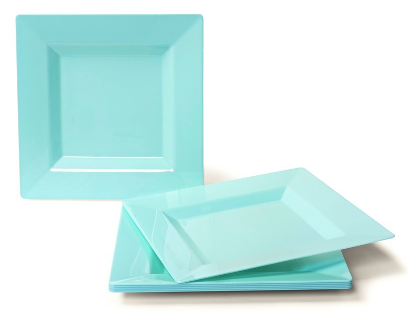 8&#39;&#39; Square Plate - 1 PIECE SAMPLE -
