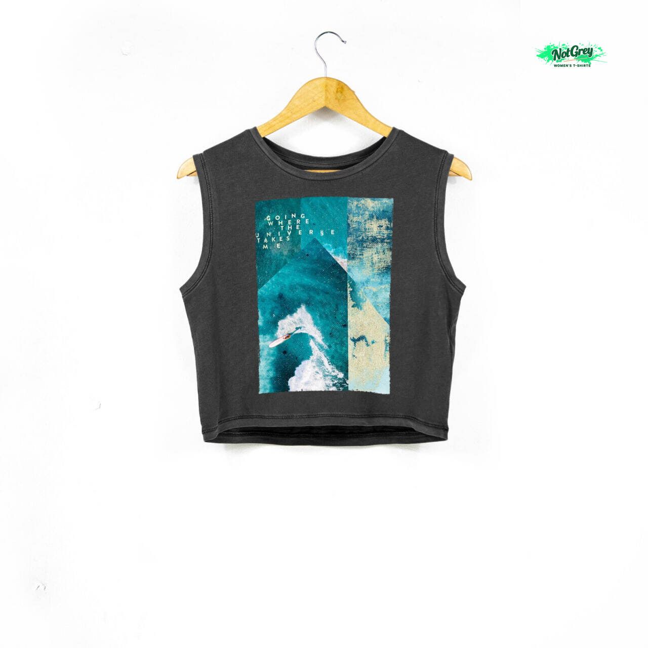 The Wanderlust Crop Tank - "Universe" Edition