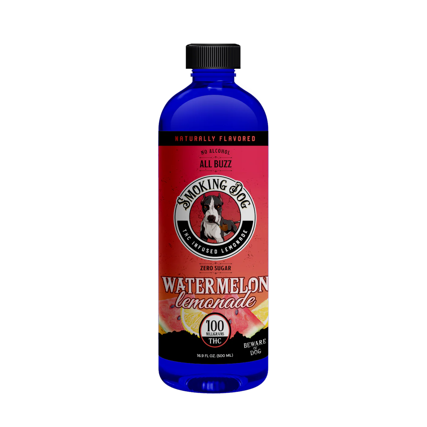 Smoking Dog THC Lemonade 100mg, Flavor: Watermelon Lemonade