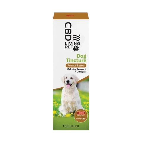 CBD Dog Calming Tincture, MG: 1000 mg