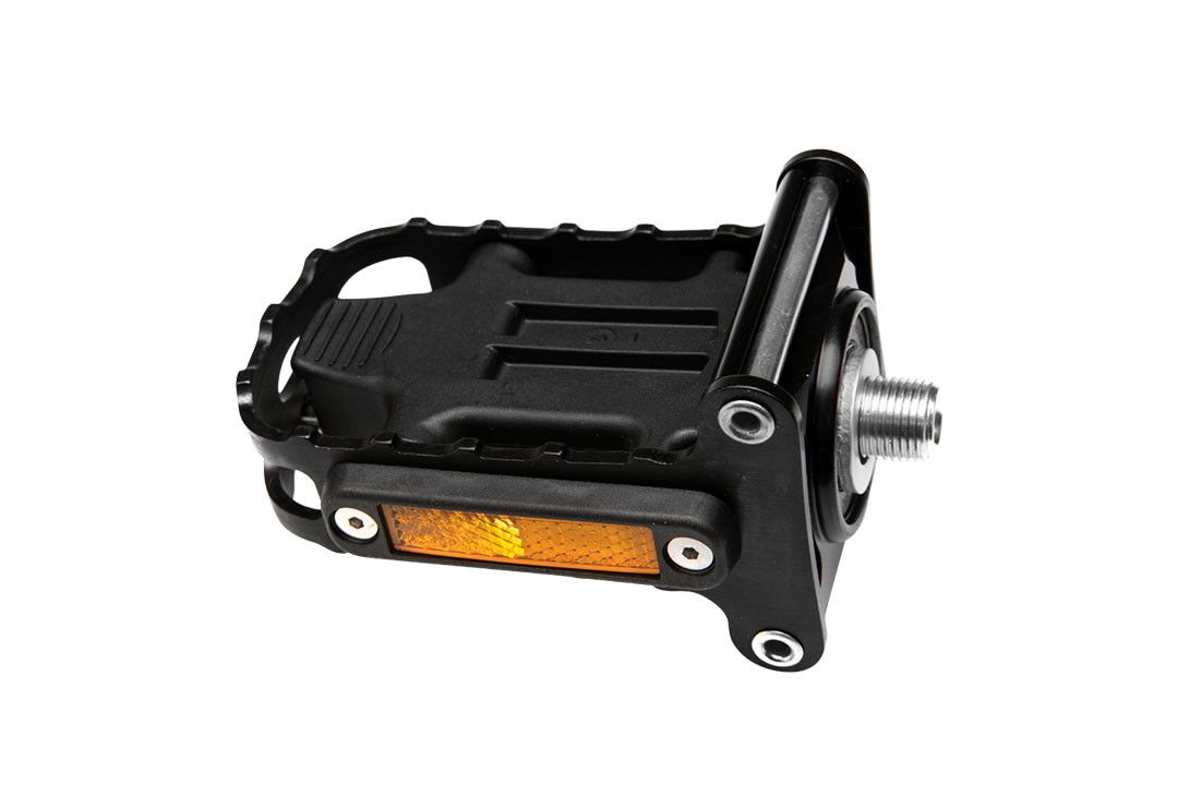 Left folding pedal for Brompton, Color: Noire