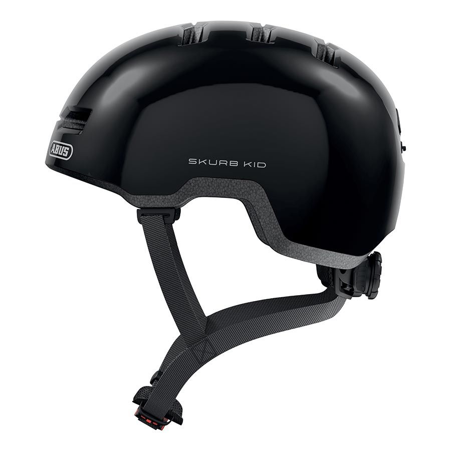Casque Abus Skurb, Color: NOIR LUSTRÉ, Size: P (45-50cm)