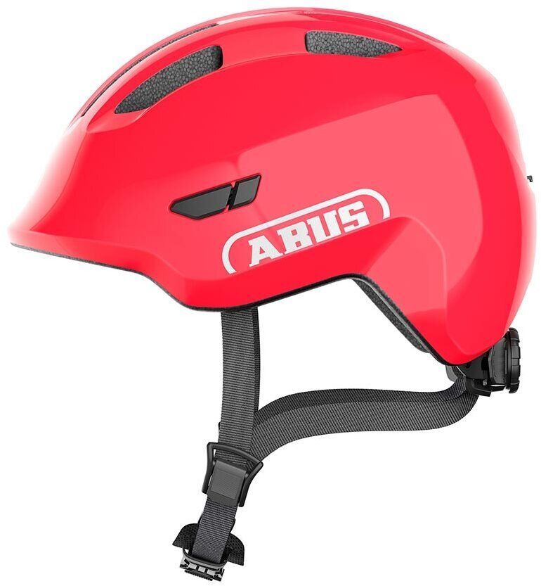 Casque Abus Smiley, Couleur: ROUGE, Taille: P (45-50 cm)