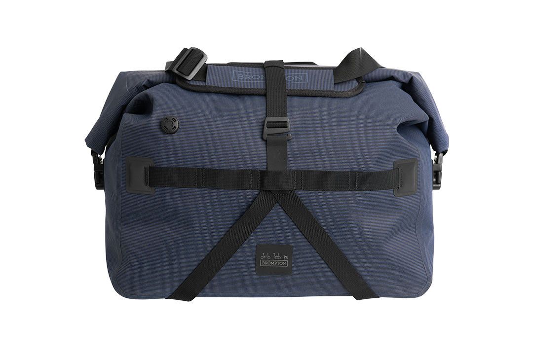 SAC BROMPTON BOROUGH ROLL TOP IMPERMEABLE,  BLEU «NAVY», GRAND