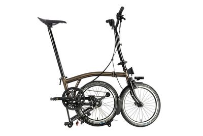 Brompton C Line explore, high handlebar, black lacquer Brompton C Line explore, high handlebar, black lacquer