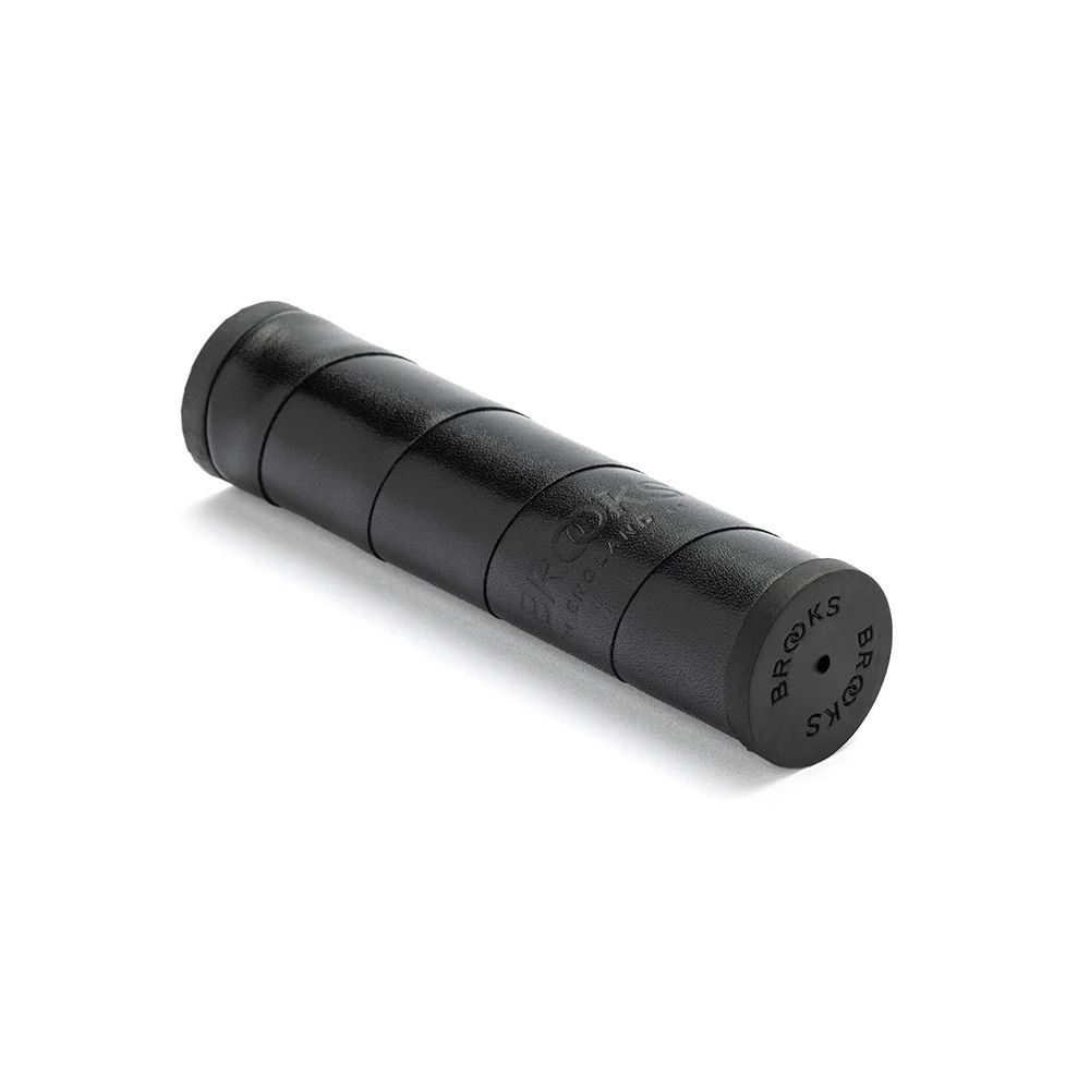 Brooks England Willow Leather grips, Color: Noir