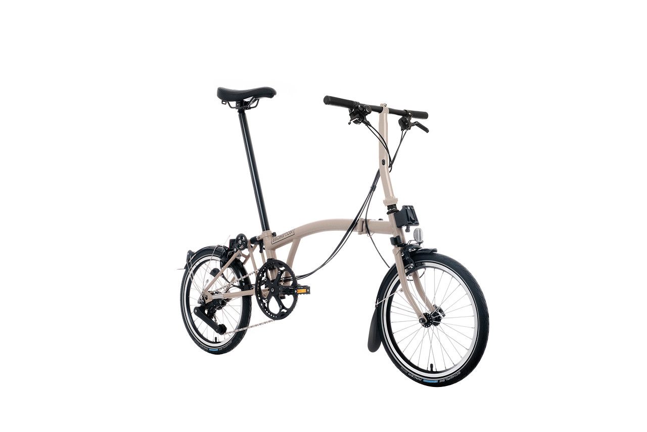Brompton C Line 12 vitesses dune sand, Hauteur de guidon: Basse (S)
