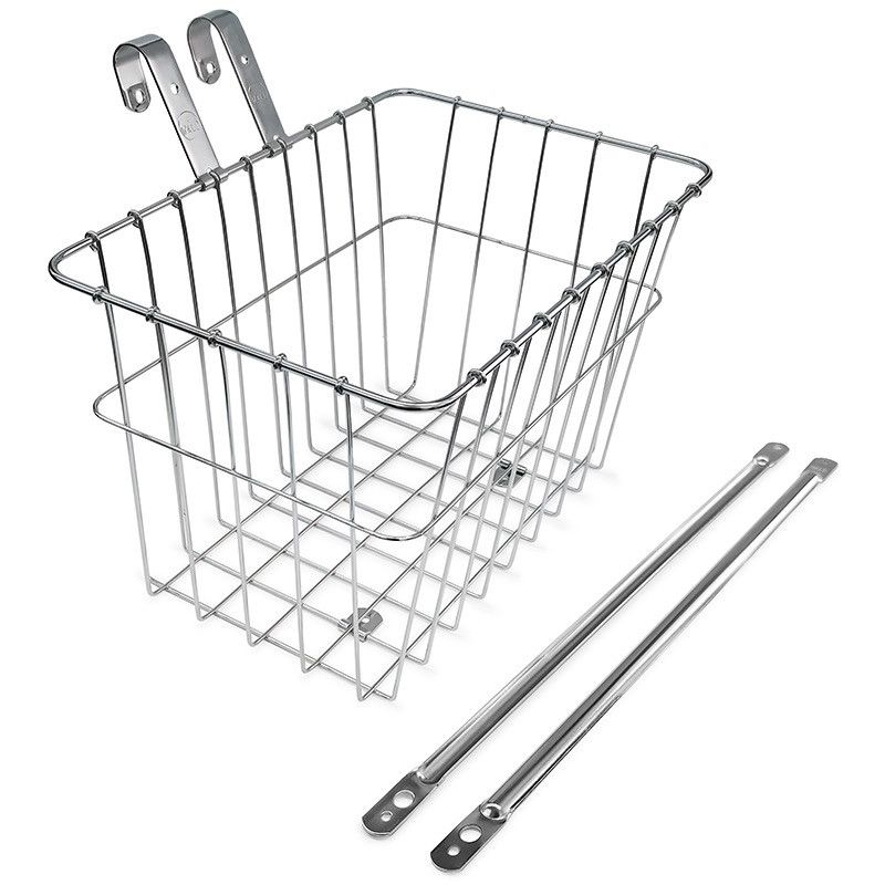 Wald 135 front basket, Color: Chrome
