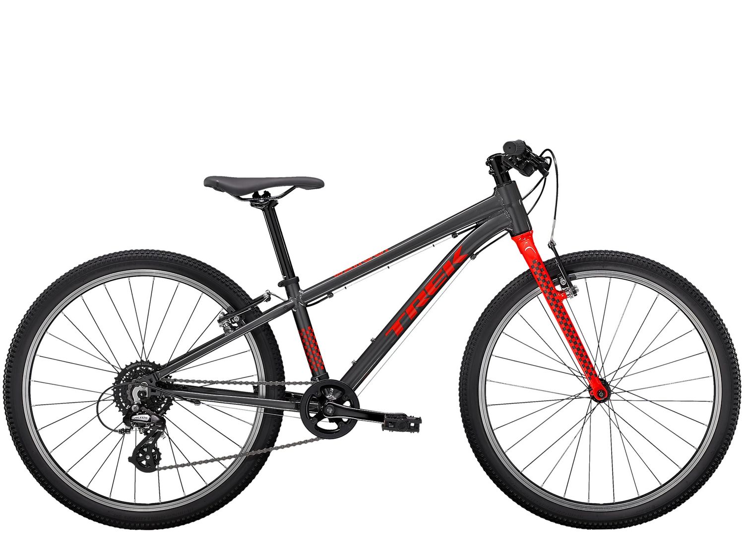 Trek Wahoo 24, Color: Gris-rouge