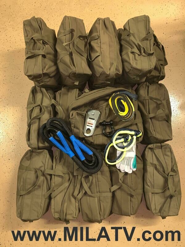 Heavy Recovery Kit with Kinetic Rope