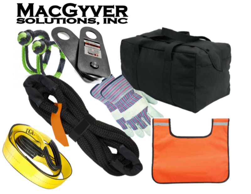 Heavy Recovery Kit with Kinetic Rope