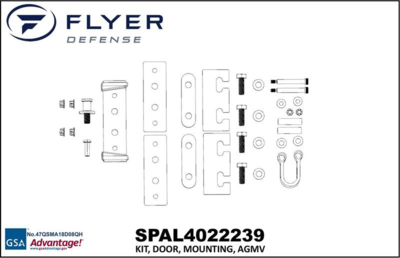 KIT, DOOR, MOUNTING, AGMV (Flyer Defense)