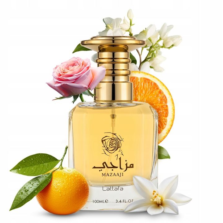 Lattafa Mazaaji 100ml Perfumy Damskie Arabskie Trwałe Eleganckie Intensywne