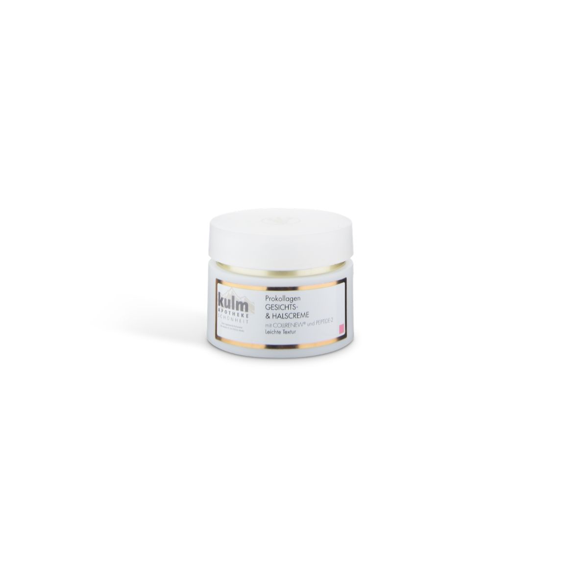 KULM Crema Viso & Collo Procollagene Texture Leggera con COLLRENEW® e PEPTIDE-2, 50ml