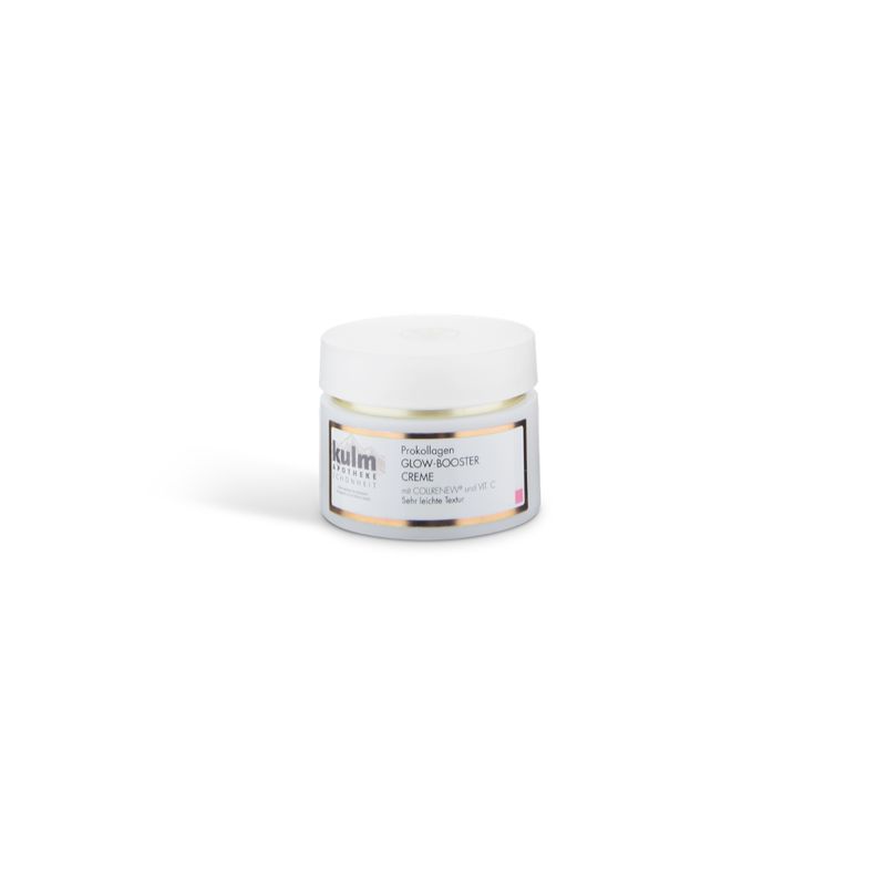 KULM Prokollagen Glow-Booster-Crème mit CollRenew® und Vitamin C sehr leichte Textur, 50ml