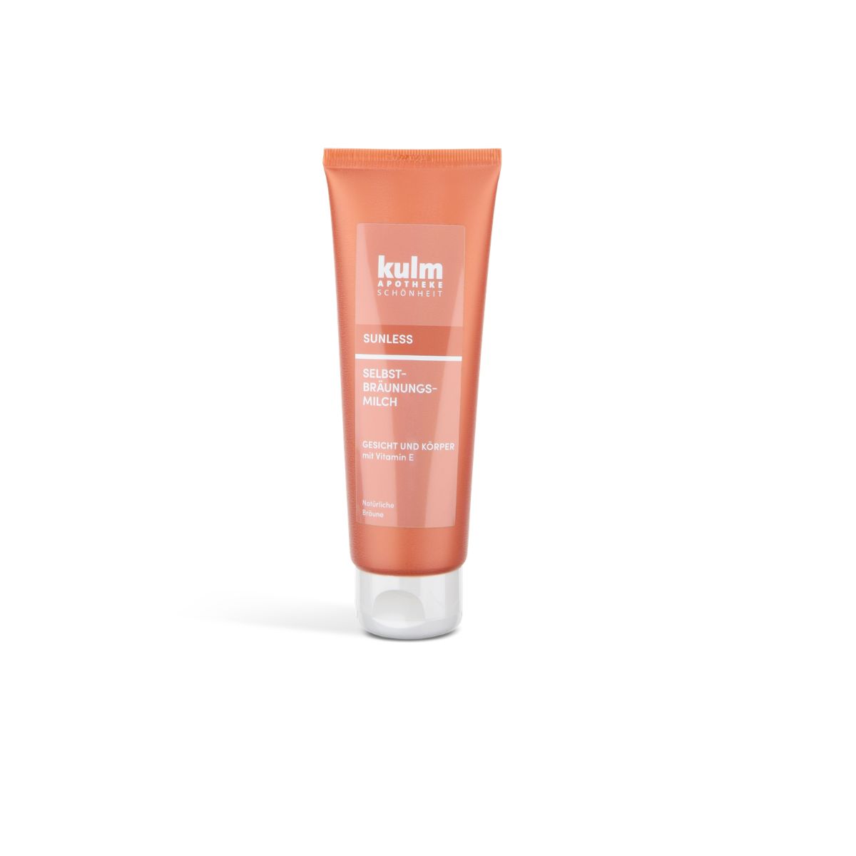 KULM Latte Autoabbronzante Sunless per Viso & Corpo con Vitamina E, 125ml