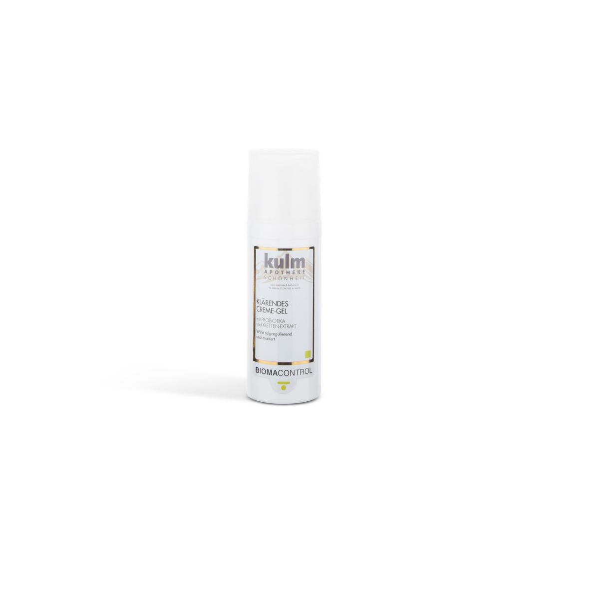 KULM Clarifying Cream-Gel with Probiotics and Burdock Extract BIOMACONTROL, 50ml
