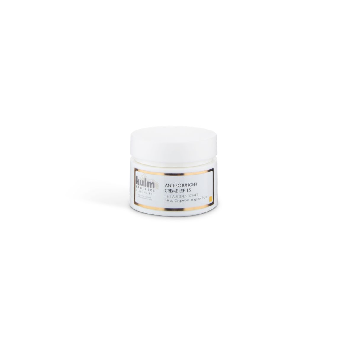 KULM Anti-Redness Cream SPF 15 with Blueberry Extract for Couperose-Prone Skin, 50ml