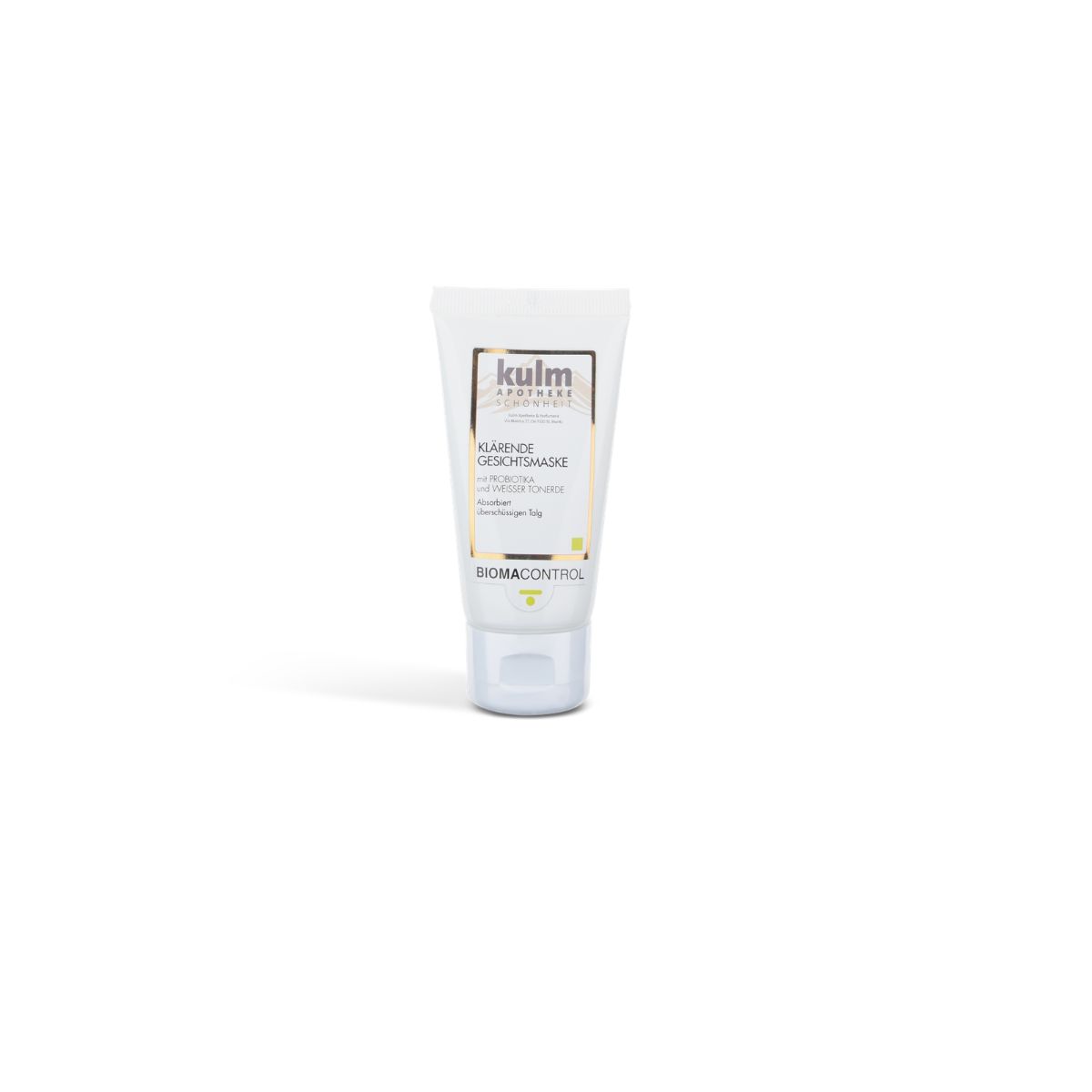 KULM Maschera Viso Purificante con Probiotici e Argilla Bianca, 50ml