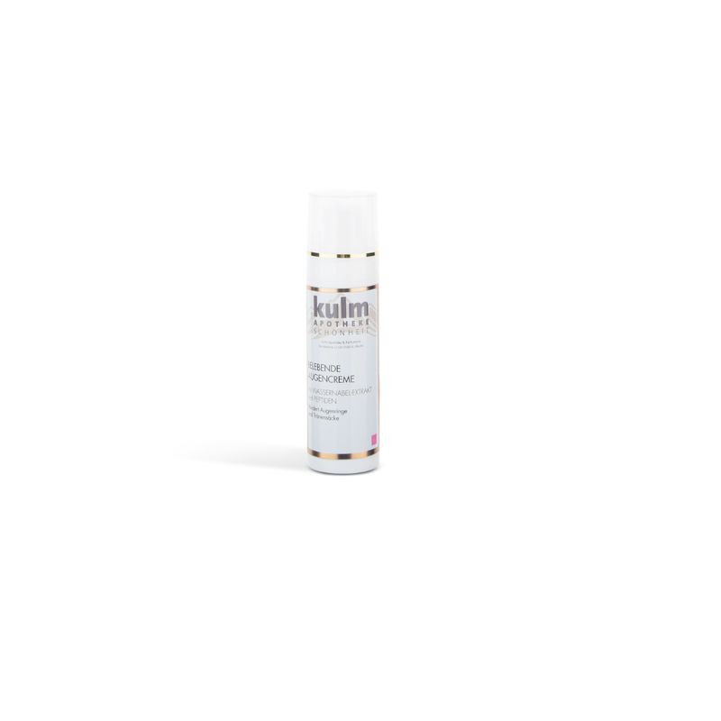 KULM Belebende Augencrème mit Wassernabel-Extrakt und Peptiden, 25ml